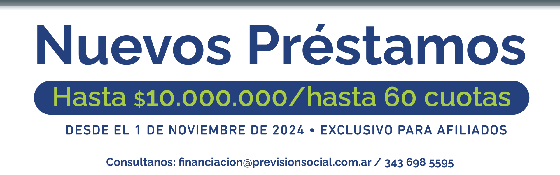 Nuevos Préstamos